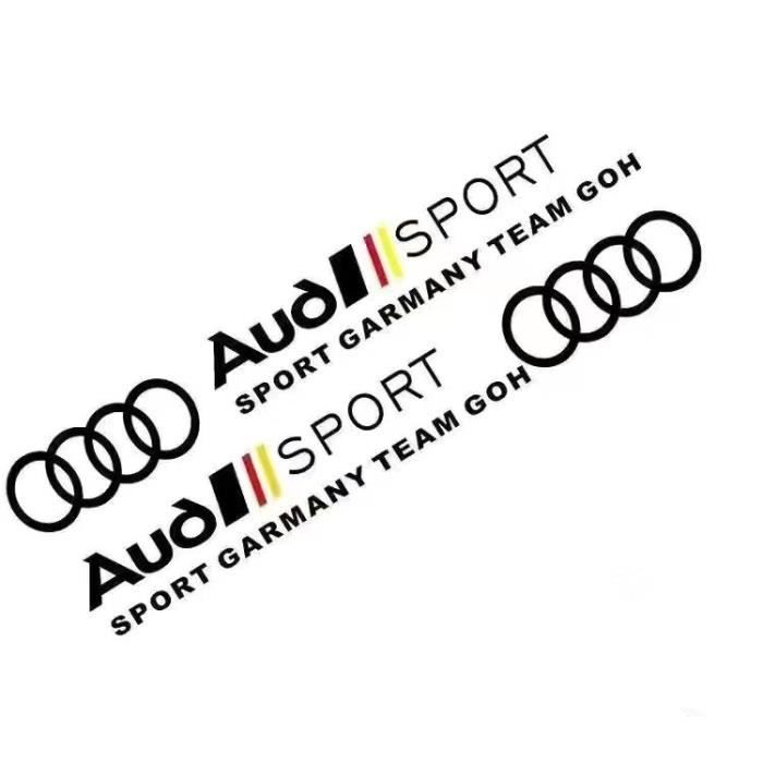 Autocollants décoration pour voiture stickers de porte pour Audi