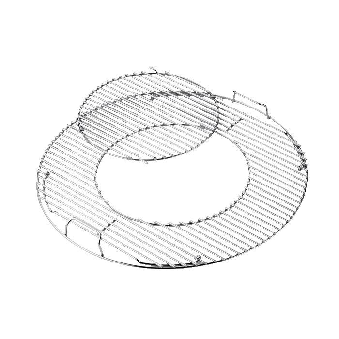 Grille barbecue de cuisson Gourmet en acier inox 57 cm - vue 2