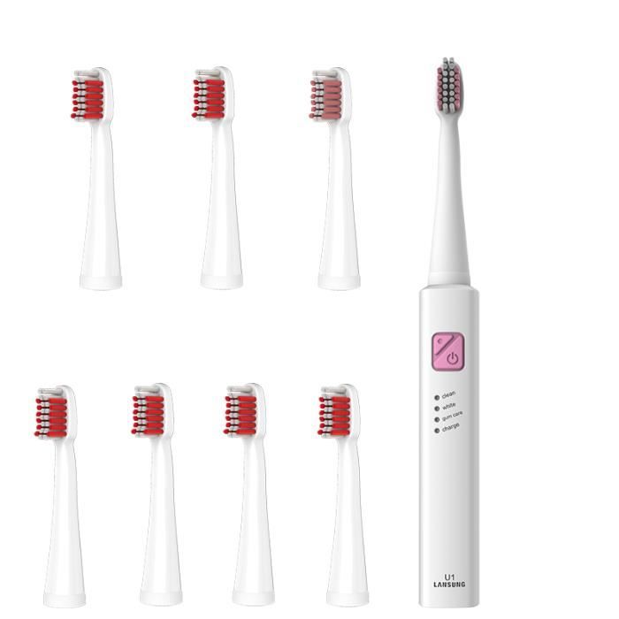 Brosse à Dents électrique Ultrasonique Rechargeable USB - Modèle Générique Compatible Braun Oral-B TRIUMPH - Neuf Sous Blister