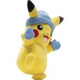 Jazwares Pokemon Holiday Peluche Pikachu Mitaines - 8"-1