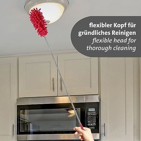 Plumeau Poussiere Telescopique, Lot De 2 Plumeau Extensible Avec Manche Telescopique Long Pour Toiles Daraignees Plumeau Long Extensible 75 Cm Elimination Facile De La Poussiere 88896813 Plumeau Poussiere Telescopique, Lot De 2 Plumeau Extensible Avec Manche Telescopique Long Pour Toiles Daraignees Plumeau Long Extensible 75 Cm Elimination Facile De La Poussiere 88896813