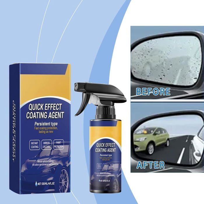 Spray De Protection 3-en-1 Pour Voiture – Brillance, Réparation Et Protection Rapide – Pack De 3