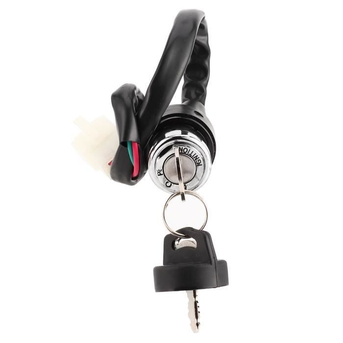 Aramox Serrure D’Allumage Moto Avec 2 Clés – Compatible CFmoto CF188 CF500 CF600 X5 X6 500-800cc