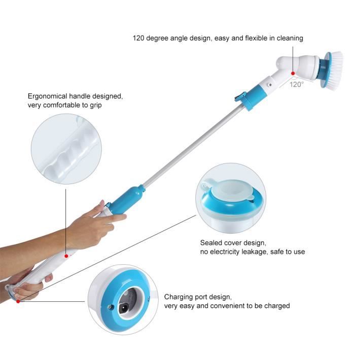 UHETLET 3 Têtes de Nettoyage Rotatives avec Embout Conique, Poils Nylon Anti -Éclaboussures, Brosse Durable Hexagone 32mm pour Machine Électrique pour Cuisine/Salle de Bain/Extérieur UHETLET 3 Têtes de Nettoyage Rotatives avec Embout Conique, Poils Nylon Anti -Éclaboussures, Brosse Durable Hexagone 32mm pour Machine Électrique pour Cuisine/Salle de Bain/Extérieur