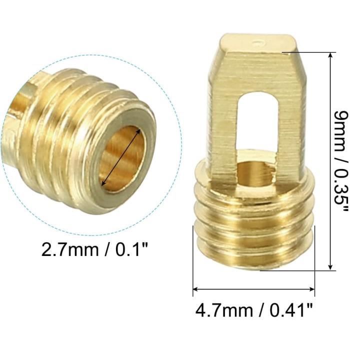 Service Valve Rigor 9Mm Frigorifique Chargement Tuyau D-É À Coudre Valve, 10 Paquet Tuyau ...