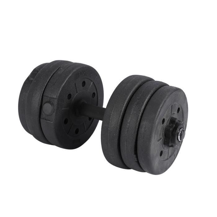 Synergee Haltère Regional Olympic 20 kg en phosphate noir