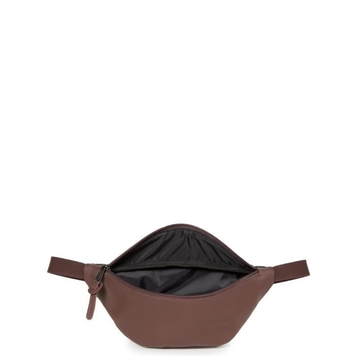 Banane Cuir Eastpak Springer ref 42584 69v brown Marron Cdiscount Bagagerie Maroquinerie