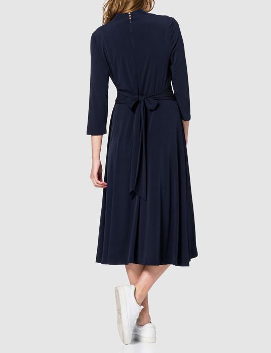 Robe T-shirt Esprit Noir – Taille 38/40, Vêtement Léger Plage Été, Occasion Très Bon État