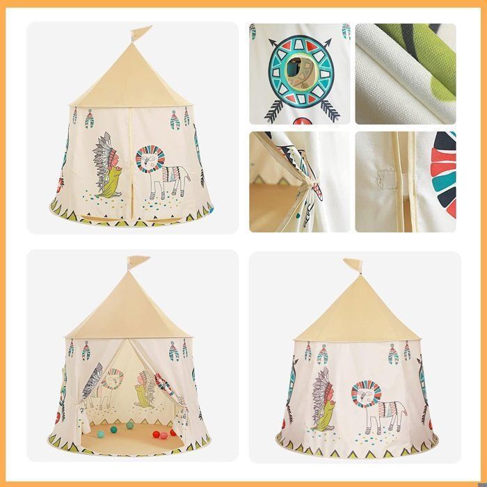 Tente maison de jeu d'intérieur pour enfant | Maisons du Monde