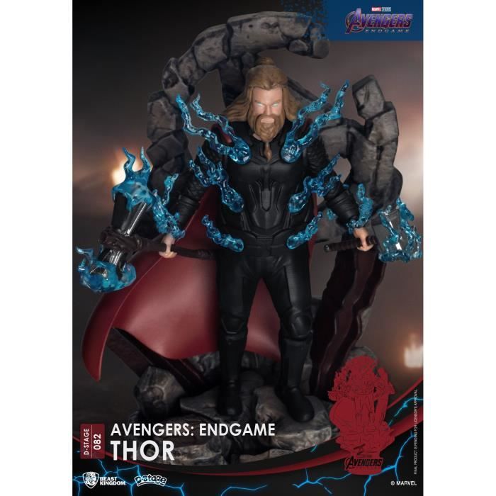 Figurine Avengers Thor 30 cm Super Heros Personnage Articule Marvel Jouet  Set garcon Et 1 carte Tigre Nouveaute - Cdiscount Jeux - Jouets