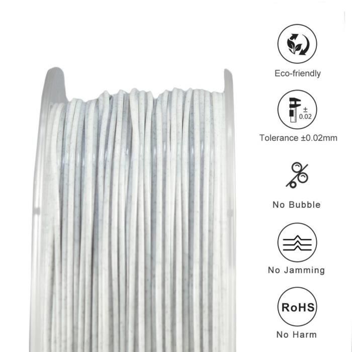 Filament PLA Sunlu - Blanc - 1.75mm - 1kg - Cdiscount Informatique