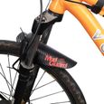 8 couleurs garde-boue de vélo qualité en Fiber de carbone avant-arrière garde-boue vtt VTT ailes garde-boue accessoires [D1517C0]-3