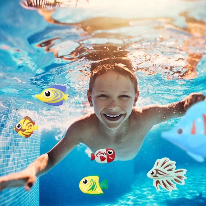 Jouets de plongée pour enfants, 6 pièces, piscine ... - Grandado Jouets de plongée pour enfants, 6 pièces, piscine ... - Grandado
