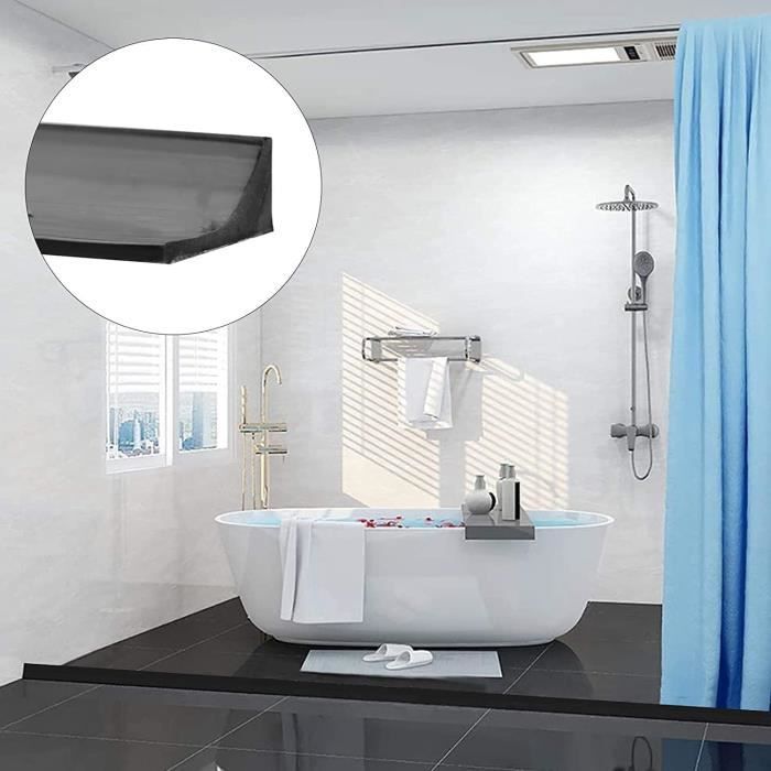 Acheter Barrière de douche en caoutchouc et Silicone, 50-300cm, bouchon d' eau, bande étanche pour salle de bain