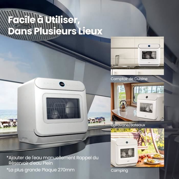 Lave-vaisselle compact : notre sélection des 8 meilleurs - Le Parisien