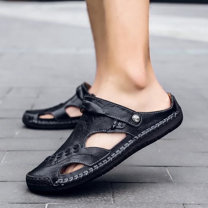 Sandales homme outlet bout fermé