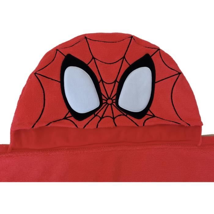 Couverture Doudou Spiderman Pour Enfants - 100x140 Cm En Polaire 100% Polyester - Licenciée Officielle - Ultra Douce Et Chaude - 2