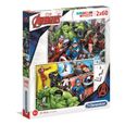 Puzzle enfant - CLEMENTONI - The Avengers - 2x60 pièces - Dessins animés et BD-0
