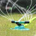 Jardin Pelouse Eau ARROSOIR Rotatif 3 Branches Sprinkler d'eau-0