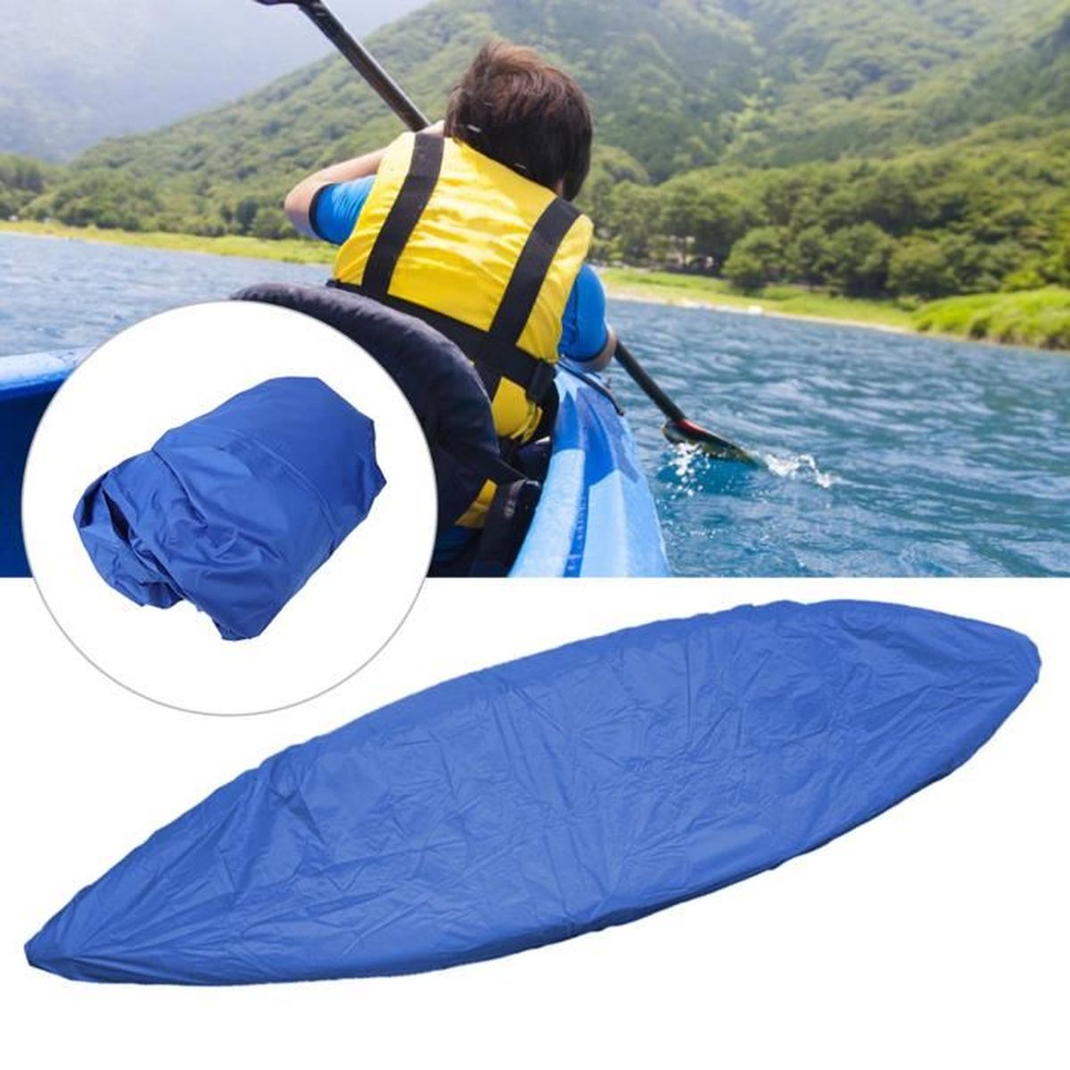 Housse de kayak de protection UV ESTINK A5311 étanche à la