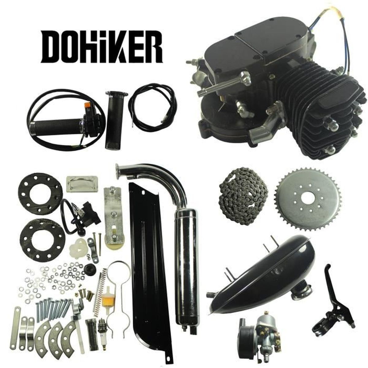 Kit de moteur de vélo 50CC Kit de moto motorisé à gaz à 2