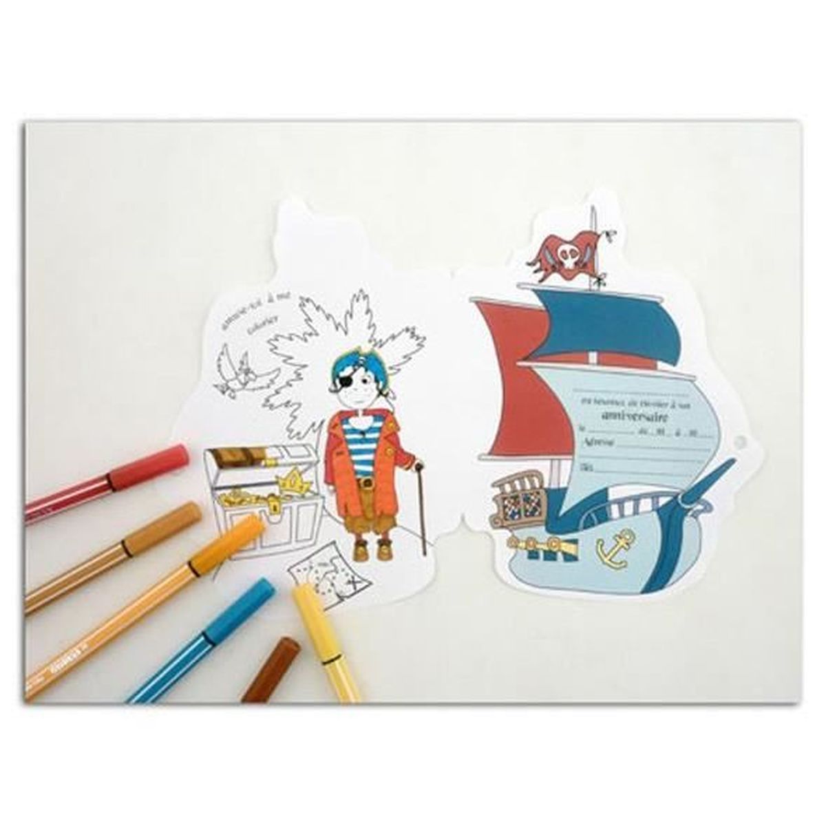 Carte Anniversaire Pirate Achat Vente Pas Cher Carte Anniversaire Pirate Achat Vente Pas Cher