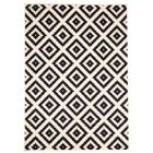 UN AMOUR DE TAPIS tapis salon 140x200 tissé crème rectangle motif scandinave ORMA