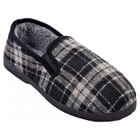 Charentaises - OZABI - ZH22625 - Pantoufles confortables - Semelle rigide - Intérieur molletonné