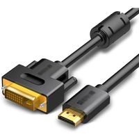 Display Port HDMI au câble DVI Câble BI-directionnel Câble Support Haute Vitesse 4K Câble vidéo HD pour HDTV, Boîte TV, TV