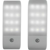 Lampe LED avec détecteur de mouvement PIR Rechargeable par USB, bande d'ampoule pour placard, veilleuse, DC 5V, pour applique Bis