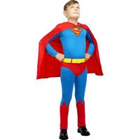 Déguisement Superman Classic garçon- Funidelia-118060  Man of Steel, Super héros, DC Comics Ligue de justice d'Amérique Multicolore
