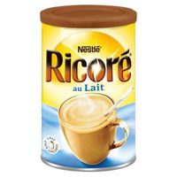 LOT DE 2 - RICORE : Café au lait à la chicorée soluble 400 g