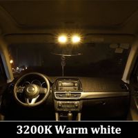 phares - feux,Warn White-Golf 5-10P--Kit'éclairage intérieur LED pour voiture, pour Volkswagen VW Golf 2 3 4 5 6 7 MK2 MK3 MK4 MK5 M