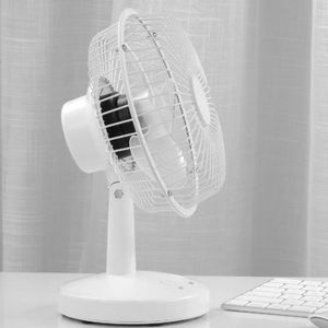 VENTILATEUR Blanc - Table fan bed desk with USB charging, meta