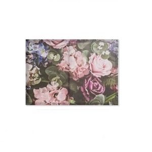 Tableau fleur rose ginkgo 72,5x72,5