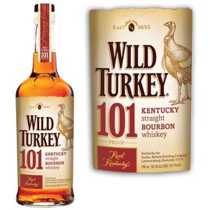 WHISKY BOURBON SCOTCH Whiskey Wild Turkey 101 - Kentucky Bourbon - USA -