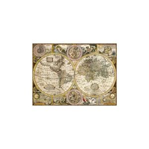 PUZZLE Puzzle Adulte Ancienne Carte Du Monde - Collection