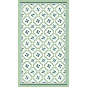 TAPIS Tapis Vinyle 24 | Vert | 47X80 Cm | Tapis Cuisine | Tapis De Salon Antidérapant Antifongique Ignifuge | Tapis Enfants | Tapi[u15753]