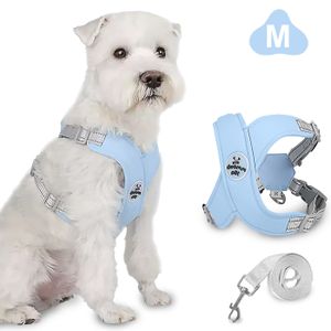 Harnais pour Chien Petite Taille, Step-in Harnais pour Chiens Réfléchissant  Respirant, Harnais Petit Chien Chihuahua, Harnais Chien Anti Traction avec