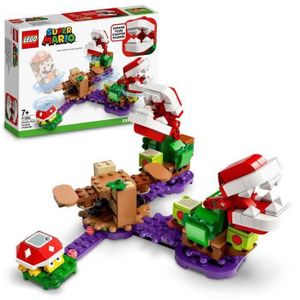 ASSEMBLAGE CONSTRUCTION SHOT CASE - LEGO Super Mario™71382 Ensemble d'extension Le défi de la Plante Piranha, a combiner avec le Pack de Démarrage LEGO