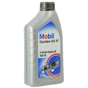 ADDITIF MOBIL Huile-Additif Garden Oil 4T - Synthetique / 