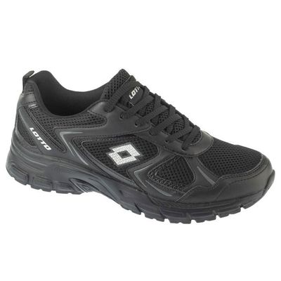Chaussures De Foot Lotto Noires - Taille 3 (jeunesse) - Occasion Très Peu Portées - Taïwan