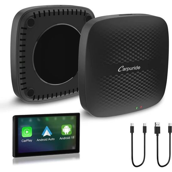 Adaptateur Sans Fil CarPlay Android Auto PWAYTEK - WiFi 5GHz - Plug & Play