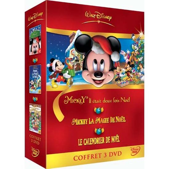 DISNEY CLASSIQUES Coffret Mickey la magie de Noël, il était deux