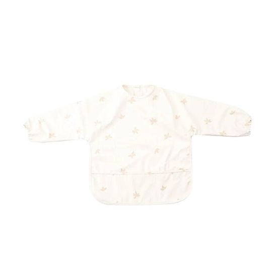 Bavoir Manches Longues Koeka Dijon – Tissu éponge Coton Bio, Imperméable, Résistant Aux Boucles, Taille Unique (6 Mois à 2,5 Ans)