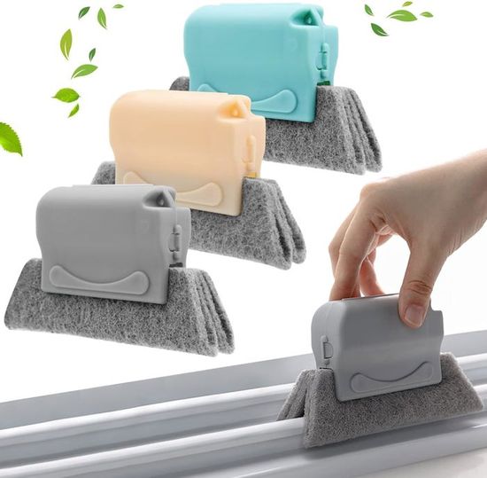Lot De 3 Brosses à Vaisselle Avec Ventouse – Base Adhésive, Manche Long, Nettoyage Facile Et Rangé