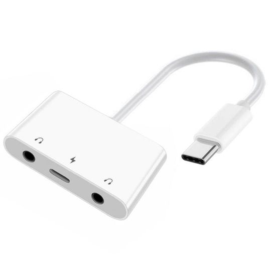 Câble Adaptateur/Splitter 3.5mm Vers 3 Prises 3.5mm - 30 Cm, Conducteur Cuivre, Pour Partage Audio