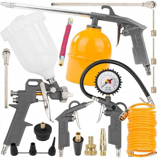 Kit D'outils Pneumatiques 67 Pièces Longs Et Courts - Neuf Sous Boîte - Universel