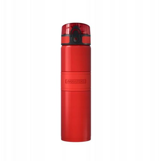 GOURDE BIDON,red-500ml--bouteille isotherme à Double paroi en acier