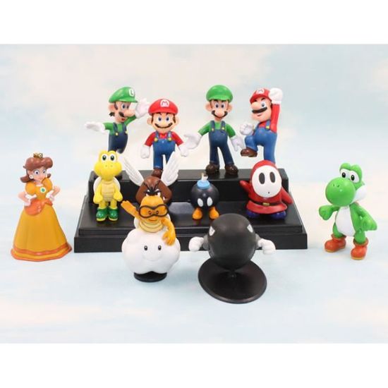 Figurines MARIOBROS - Coffret thème Dans les airs - Mario, Goomba et Bill -  Cdiscount Jeux - Jouets